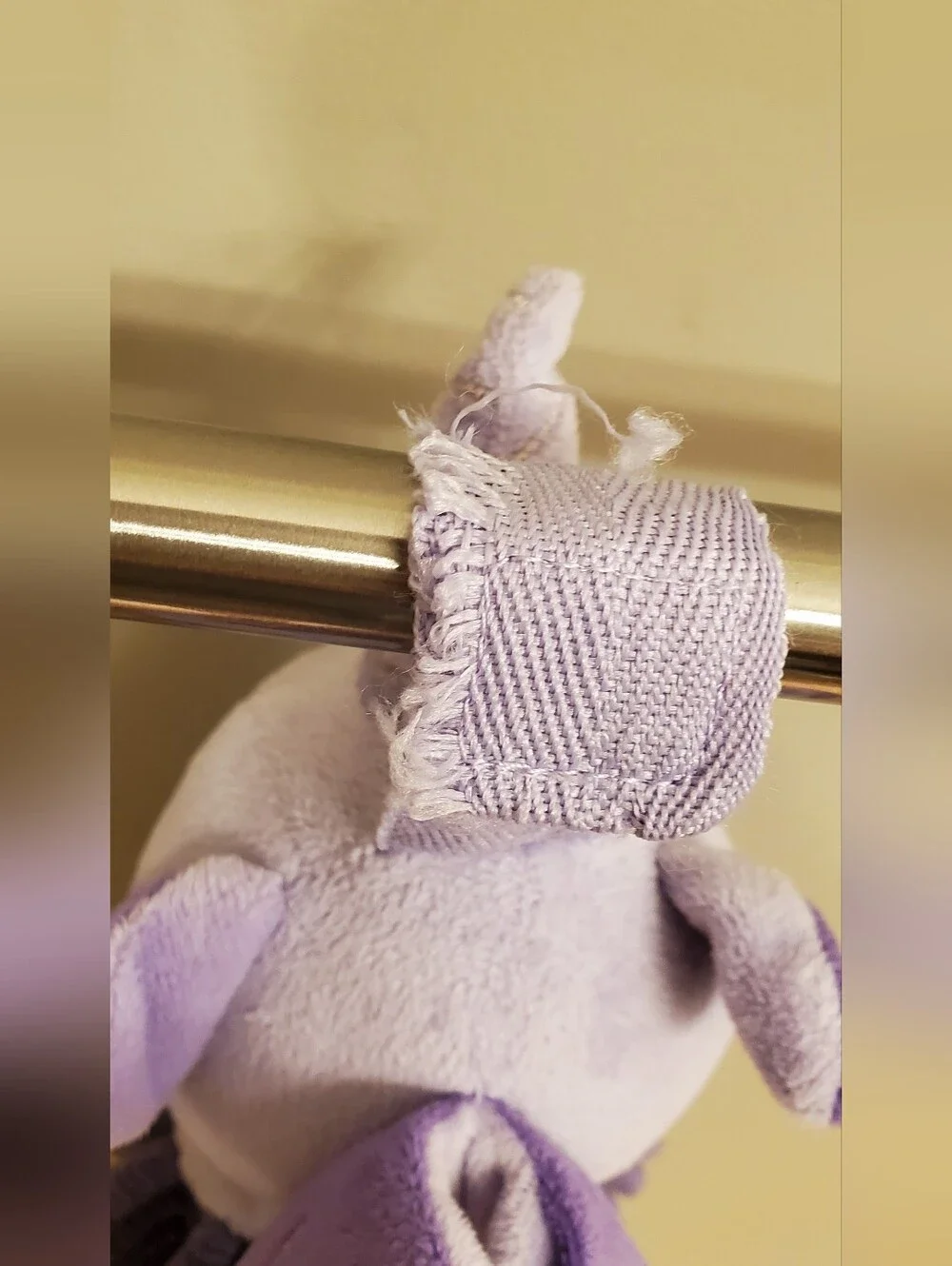 Norwex Kids Pet To Dry Unicorn Hand Towel Purple Lavender Chenille Microfiber Ba